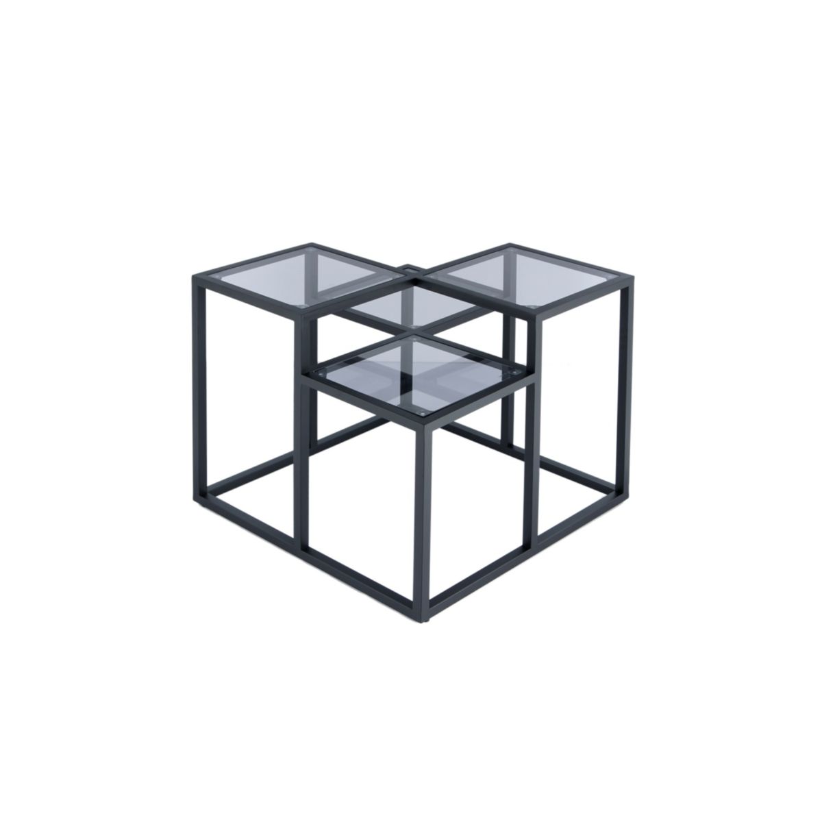 Beistelltisch Steps 625 schwarz