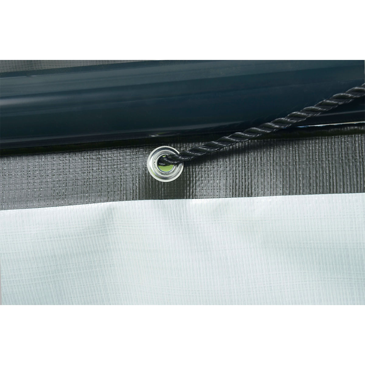 ShelterLogic Weidezelt Seitenverkleidung ohne Stahlgestell 370x150cm Grün Bild 9