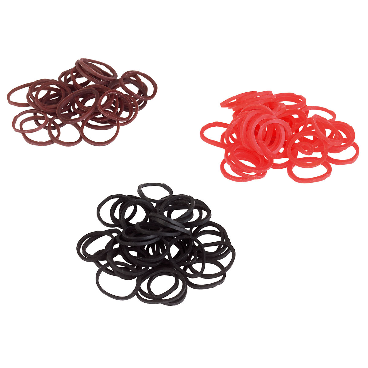 Mähnengummi schwarz 800 Stück Bild 3