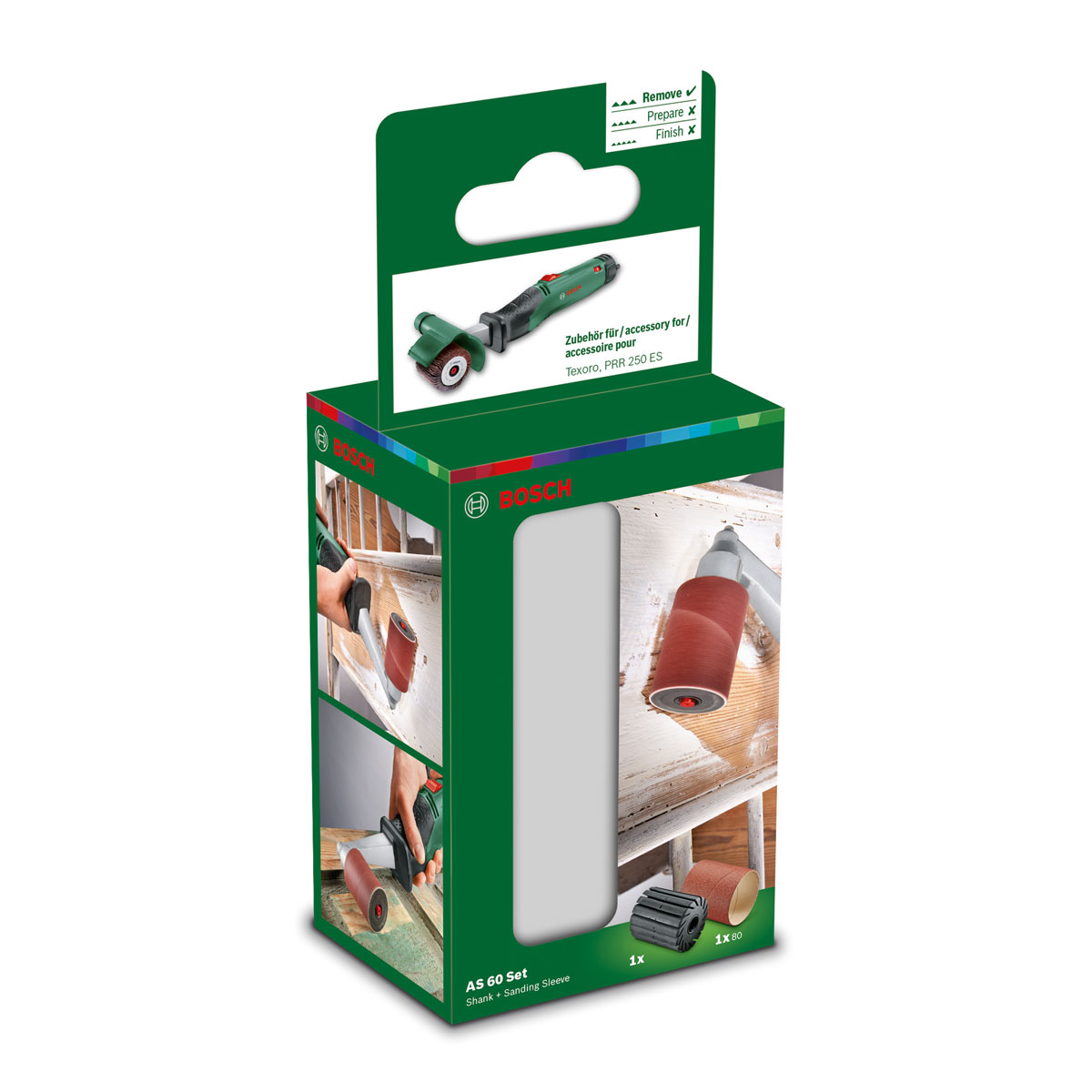 Bosch  Aufnahmeschaft und Schleifhülse AS 60 Bild 3