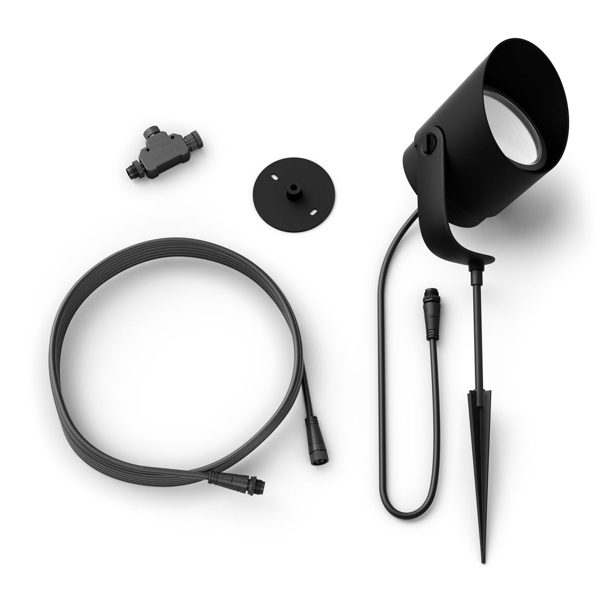 Philips Hue LED-Außenleuchte Lily XL 19 x 11,2 x 11,2 cm schwarz Bild 2