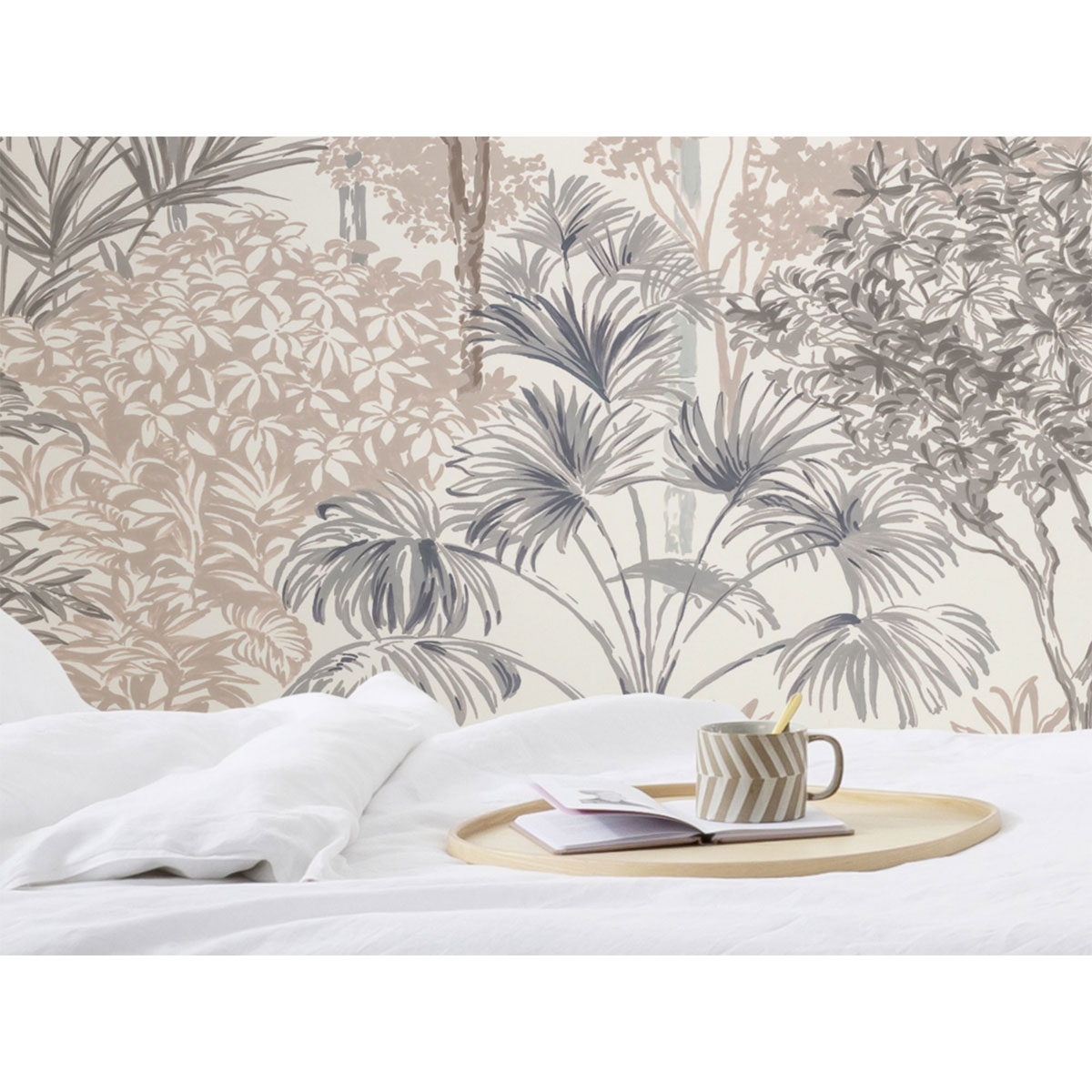 Komar  Vlies Fototapete Painted Trees 400x280 cm Bild 10