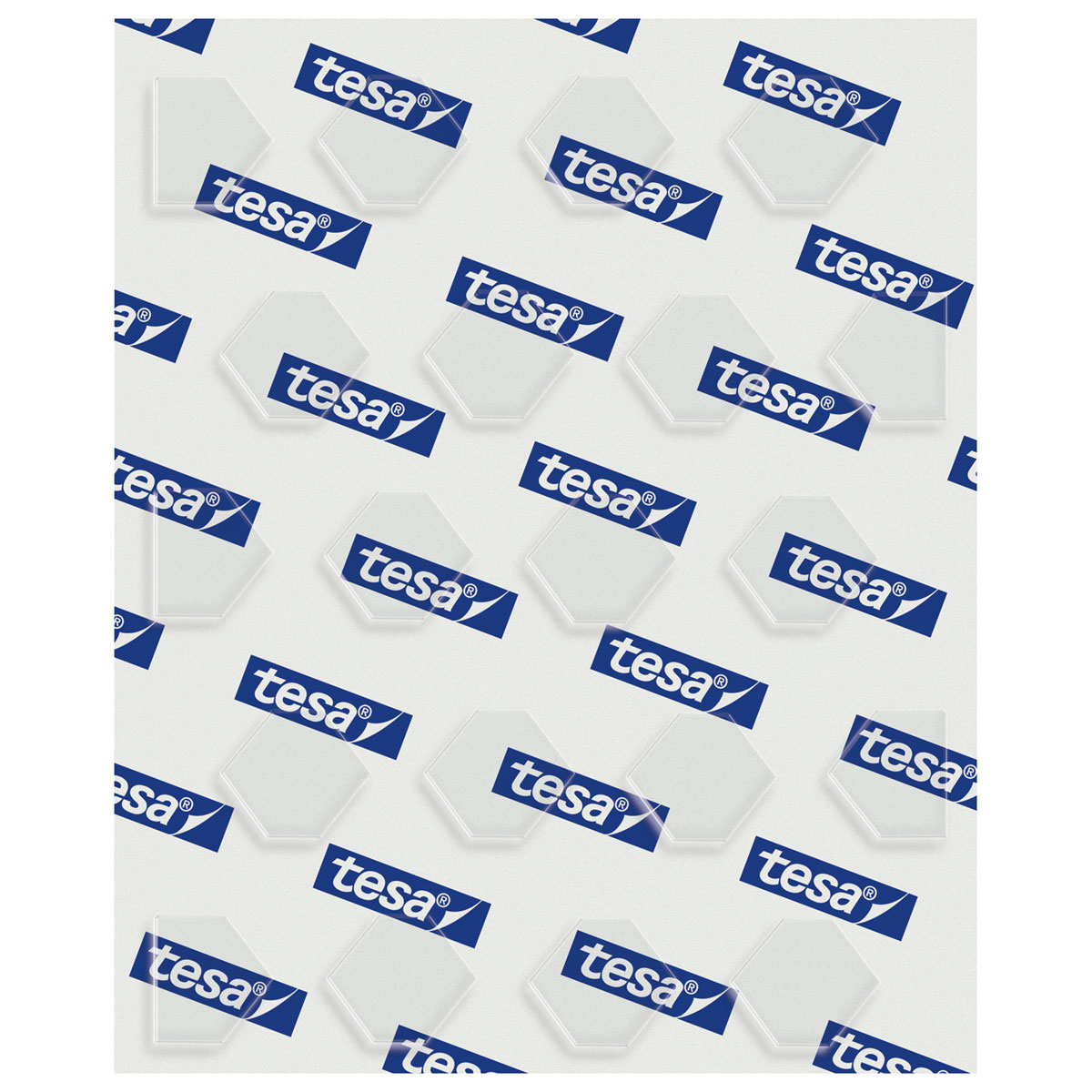 Tesa Doppelseitige Klebepads transparent 60 Stück Bild 2