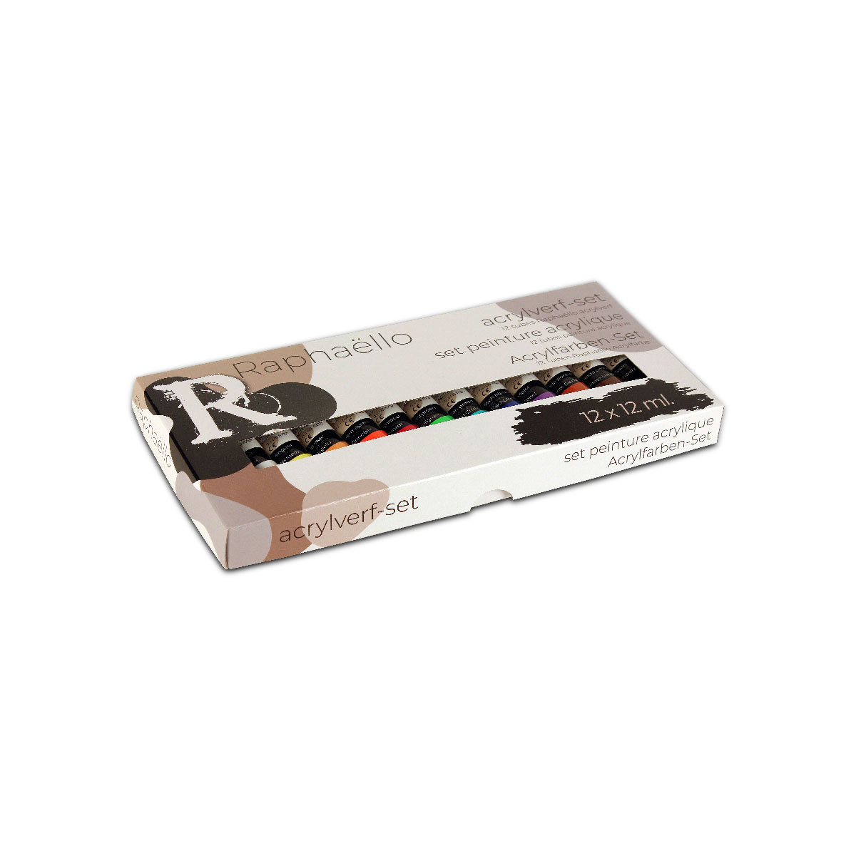 Acryl-Farben-Set 12-teilig je 12 ml