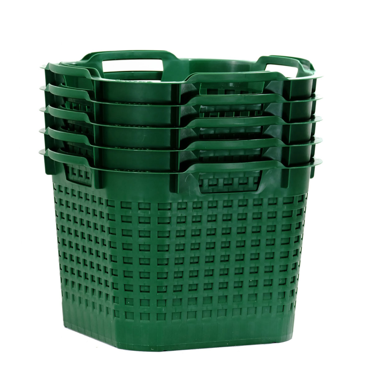 GreenLife Uni-Korb 25 kg, 10 Stück, grün Bild 1