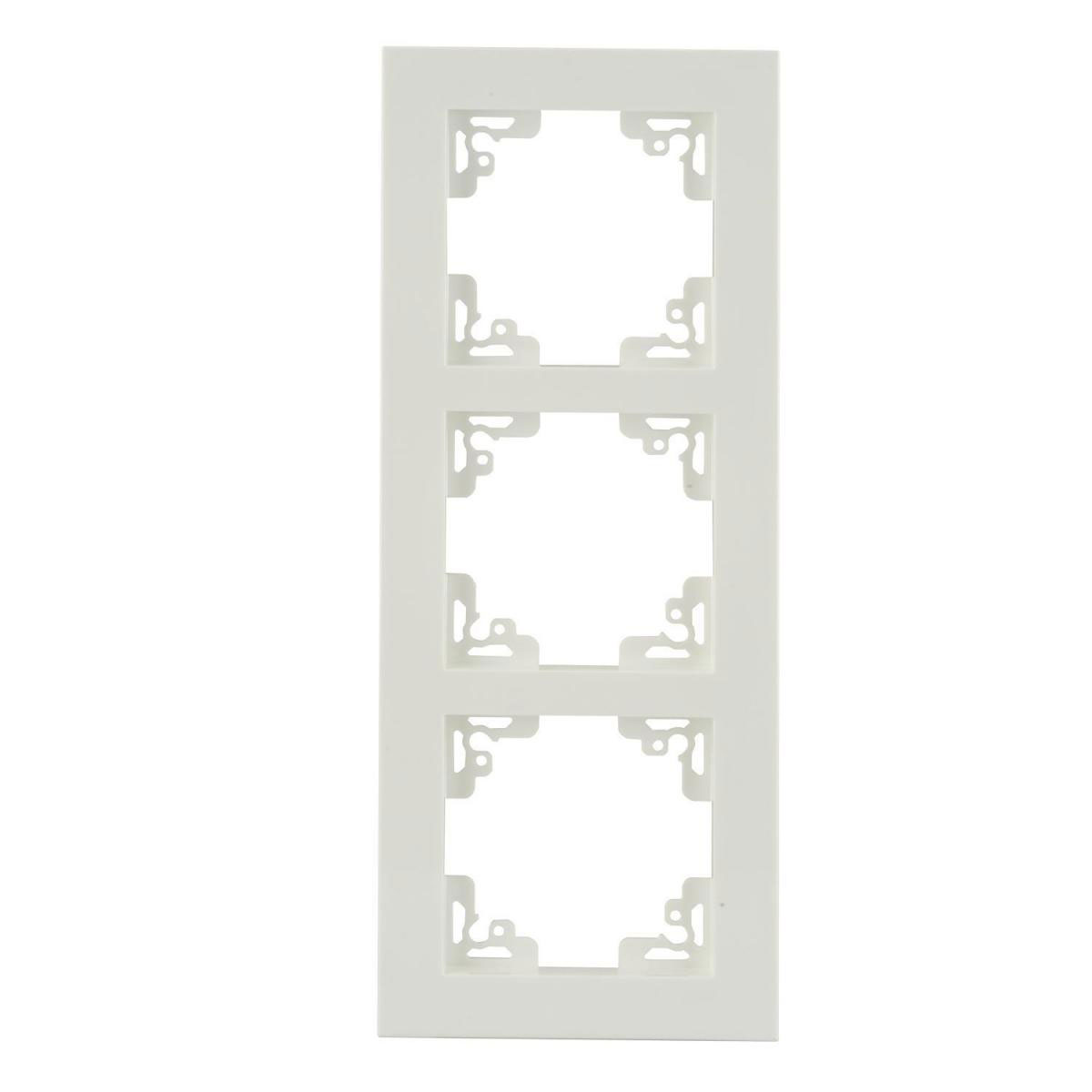 Abdeckrahmen Melbourne 3-fach alpinwei Serie 701