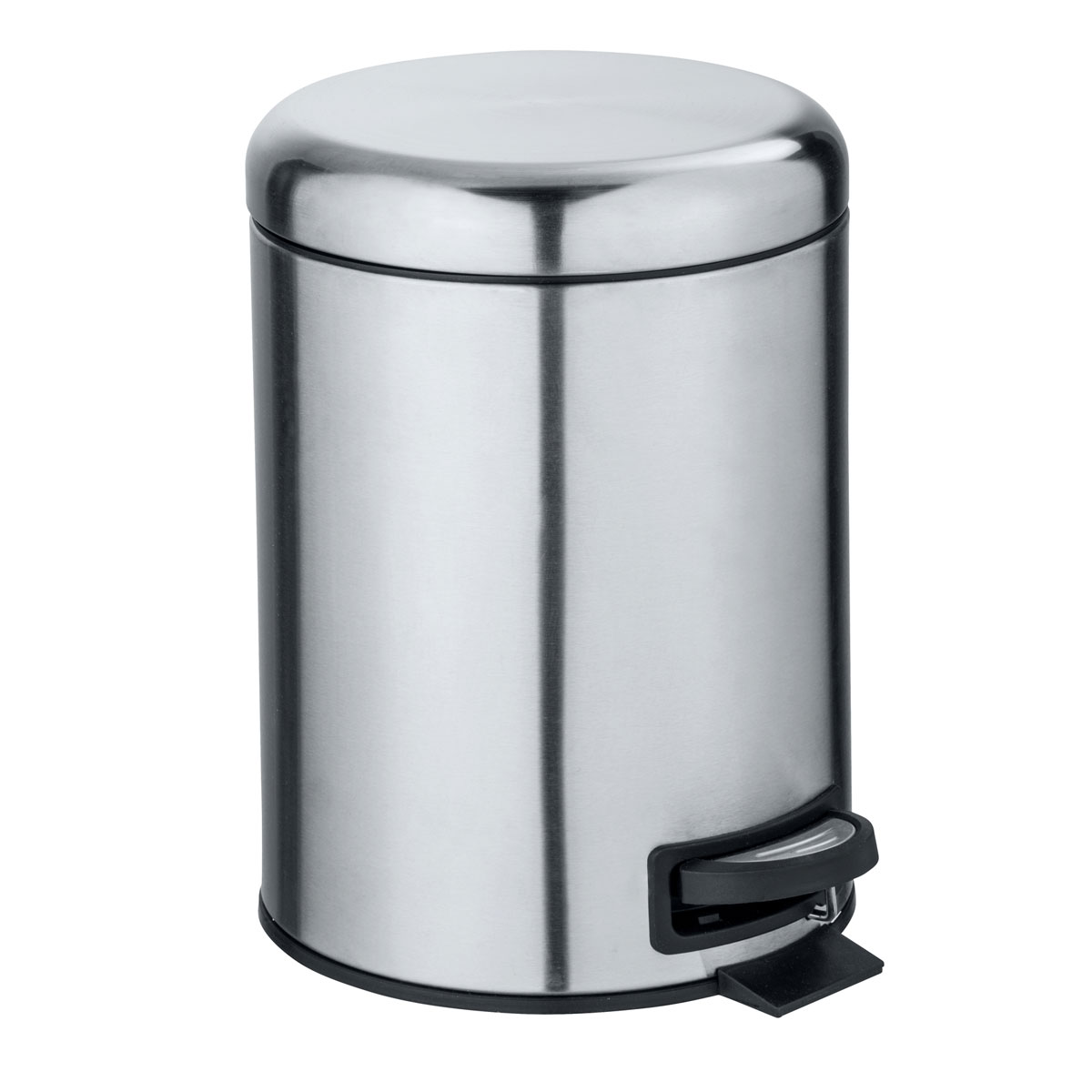 Wenko Kosmetik-Treteimer Leman Edelstahl Matt 5 L Bild 1