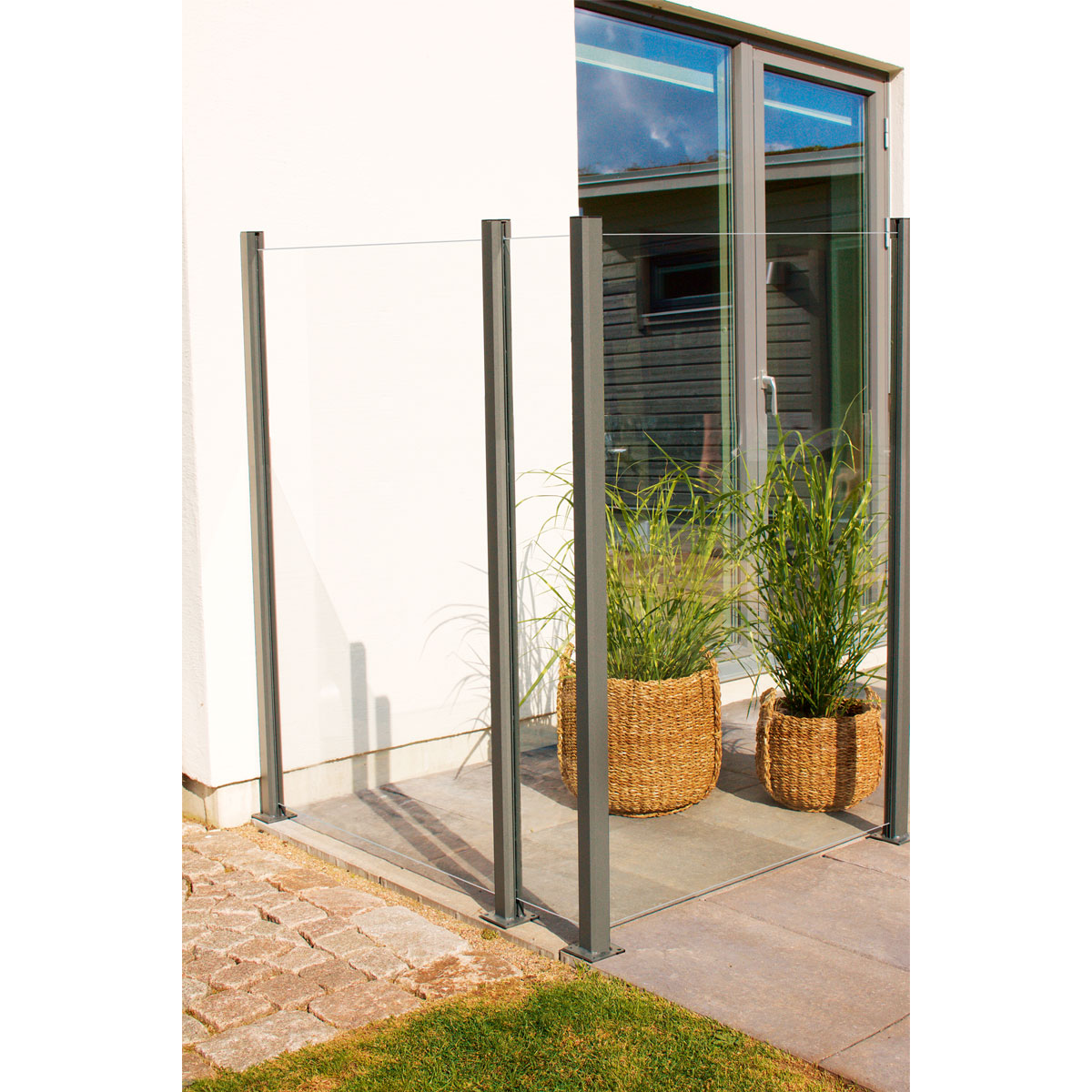 Durabil Glas-Windschutz klar 97,6 x 160 cm Bild 3