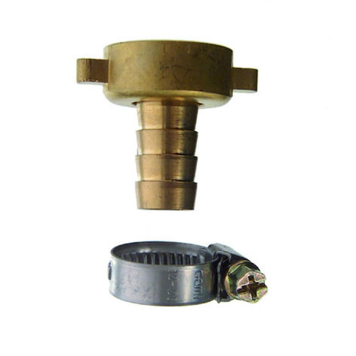 Schlauchverschraubung 3/4" Messing