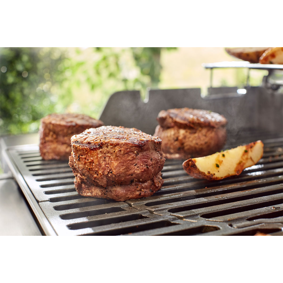 Weber Gourmet BBQ System - Grillrost mit Grill rosteinsatz aus Gusseisen Bild 10