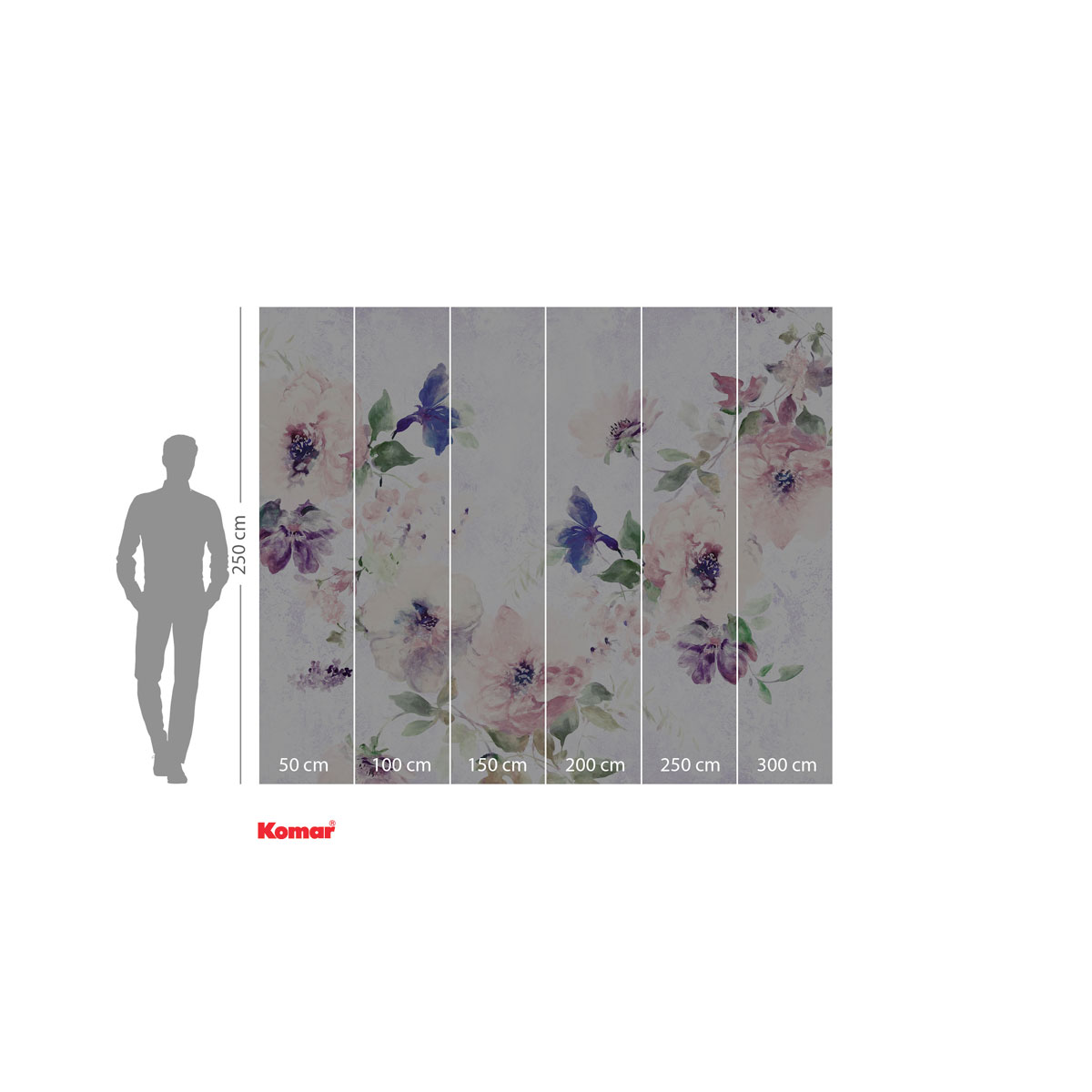 Komar  Vlies Fototapete Poema 300x250 cm Bild 3