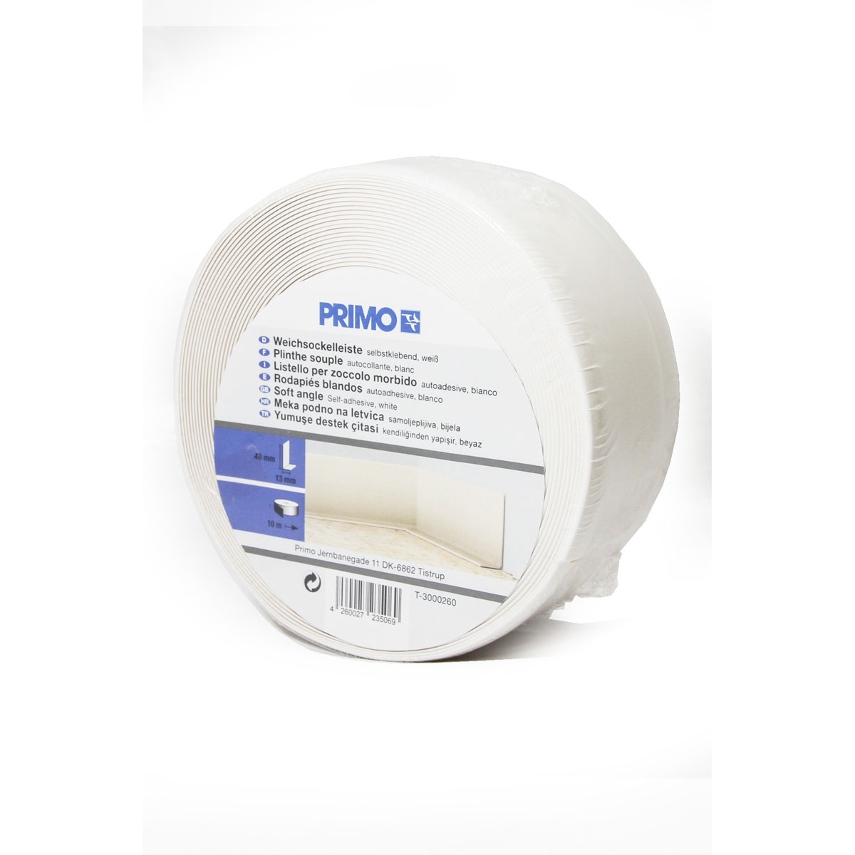 Knickwinkel weiß 48/13 in 10,0 m