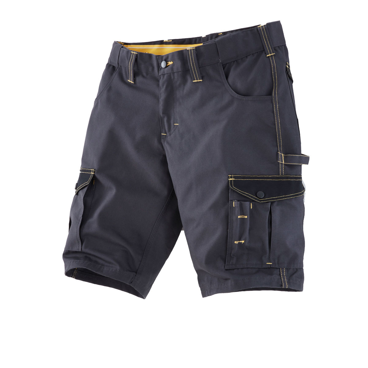 Roadsign Arbeitsshort anthrazit-gelb Größe 56