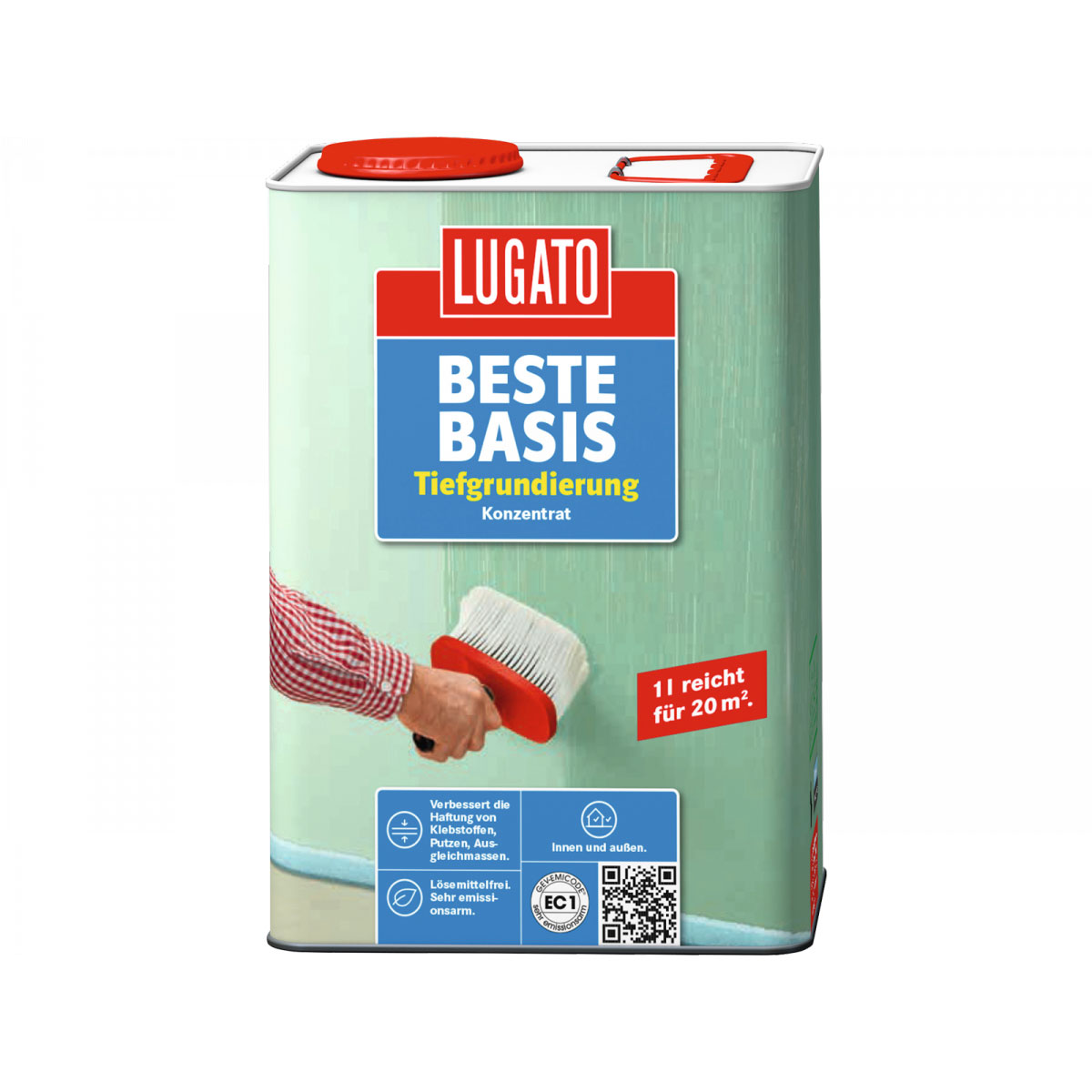Lugato Grundierung Beste Basis Konzentrat 1 l