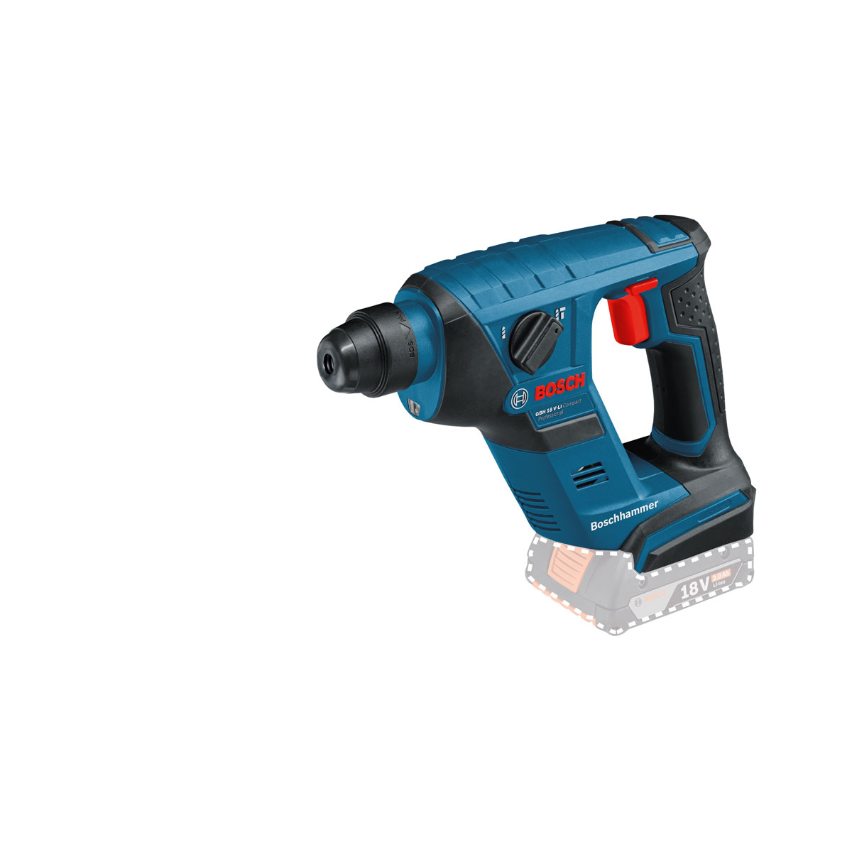Bosch Professional  Akku-Bohrhammer GBH 18V-Li Bild 3