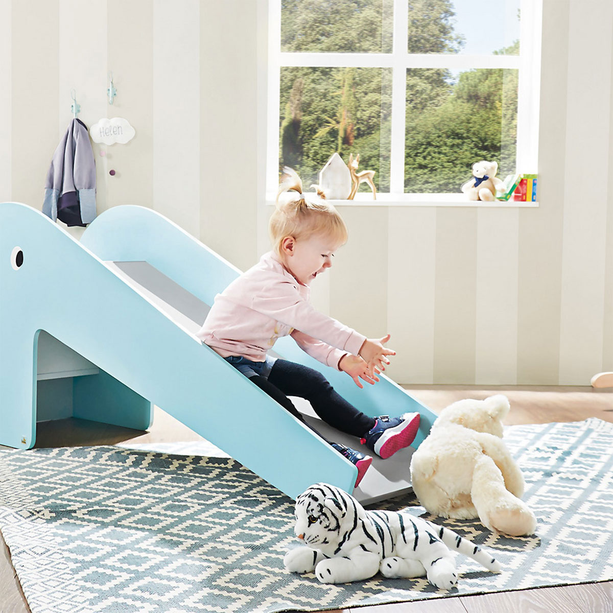 Pinolino Indoor-Rutsche Lotta, mint/grau Bild 5