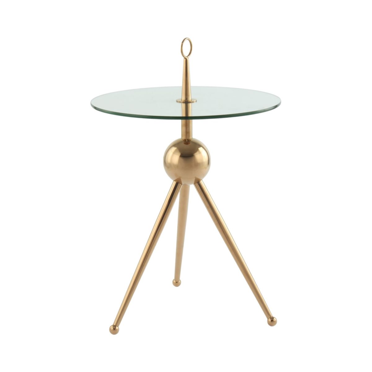 Beistelltisch Ontario 325 rosegold klar