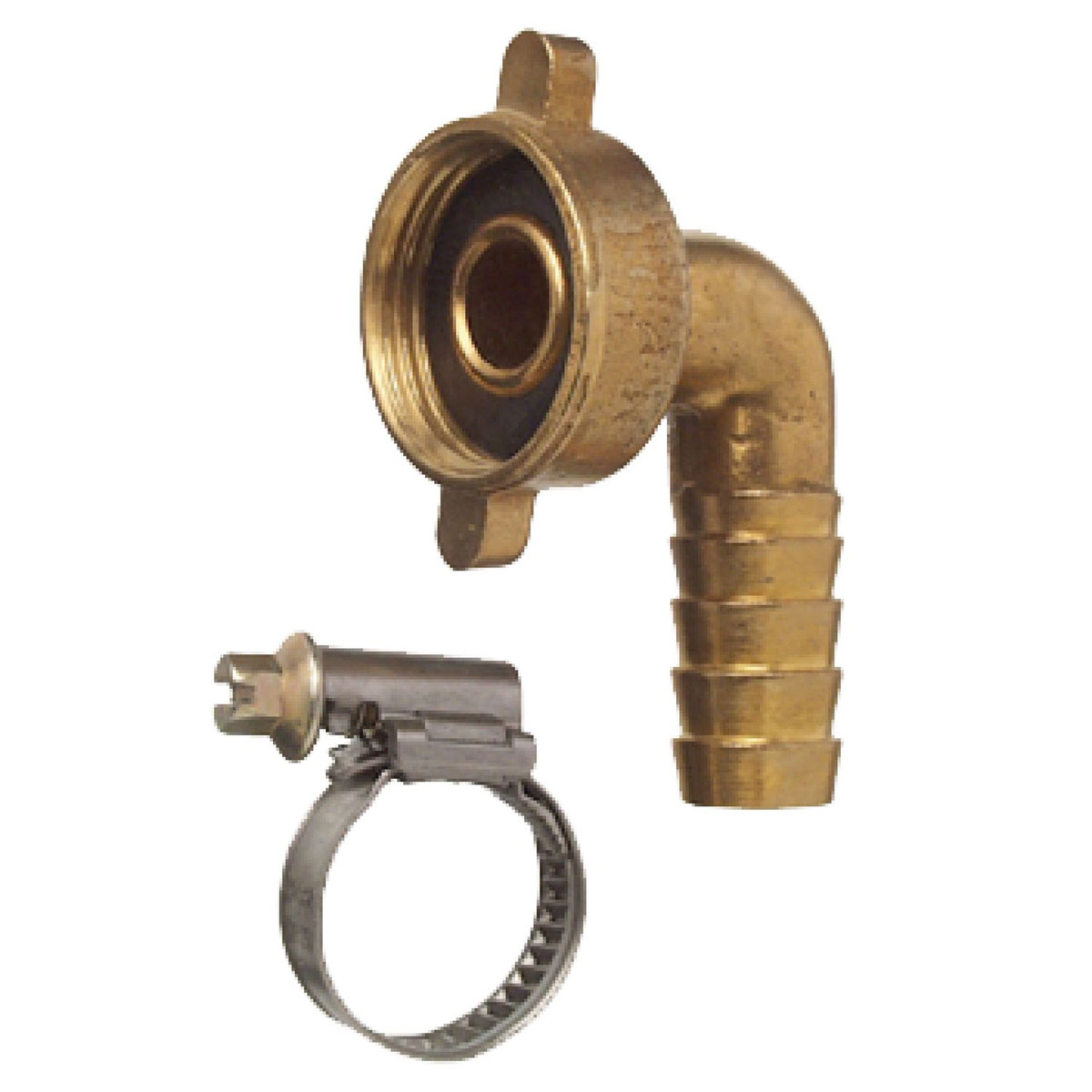 Cornat Winkel-Schlauchverschraubung messing