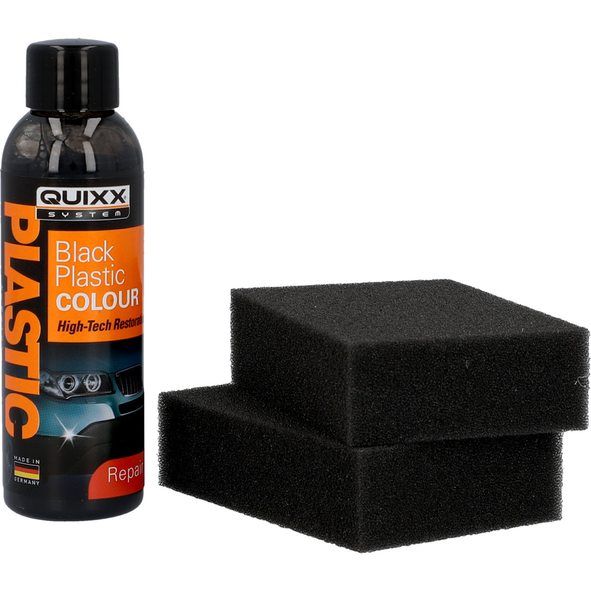 Kunststoff-Frabe schwarz 4-teilig