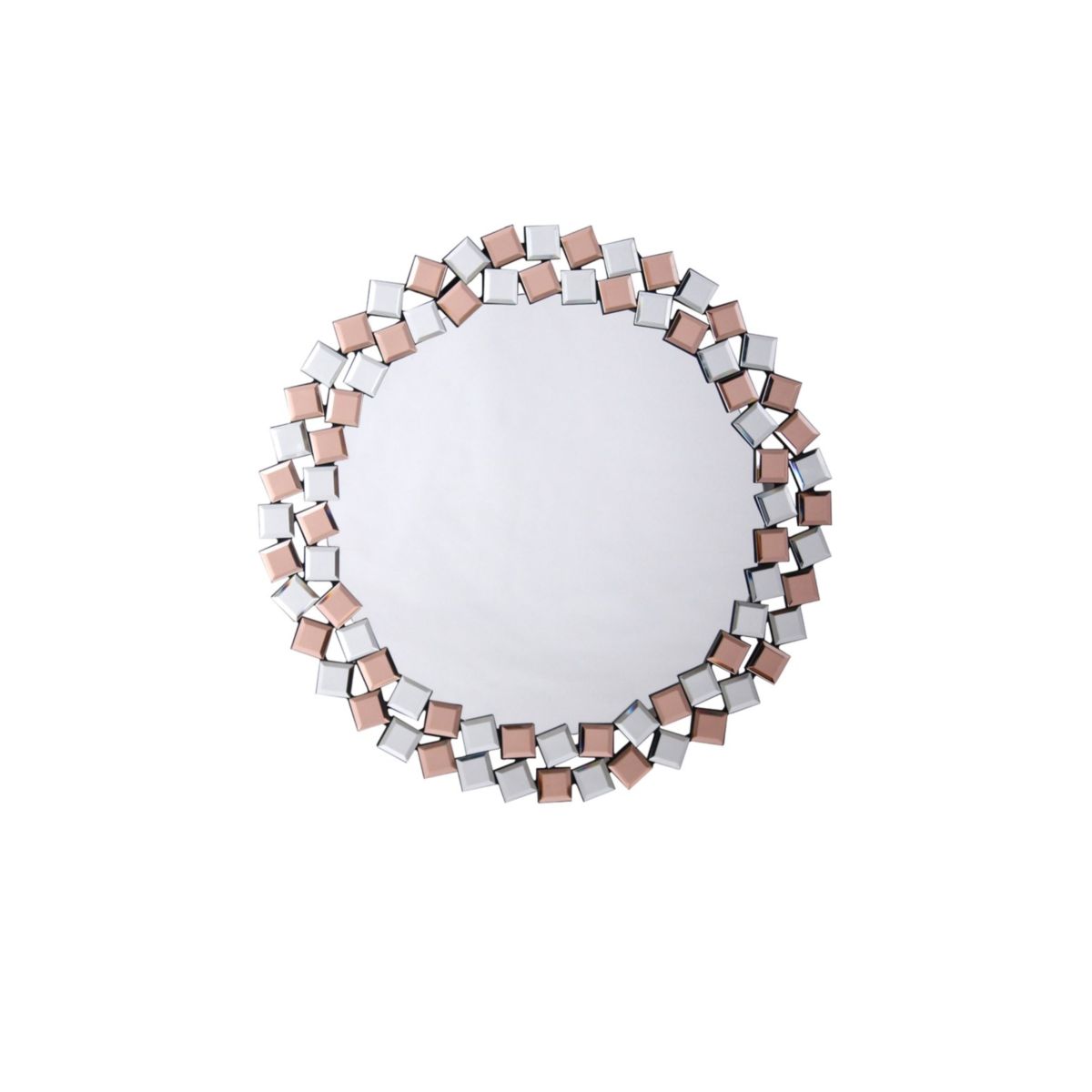 Wandspiegel Mosaic 1825 silber rose