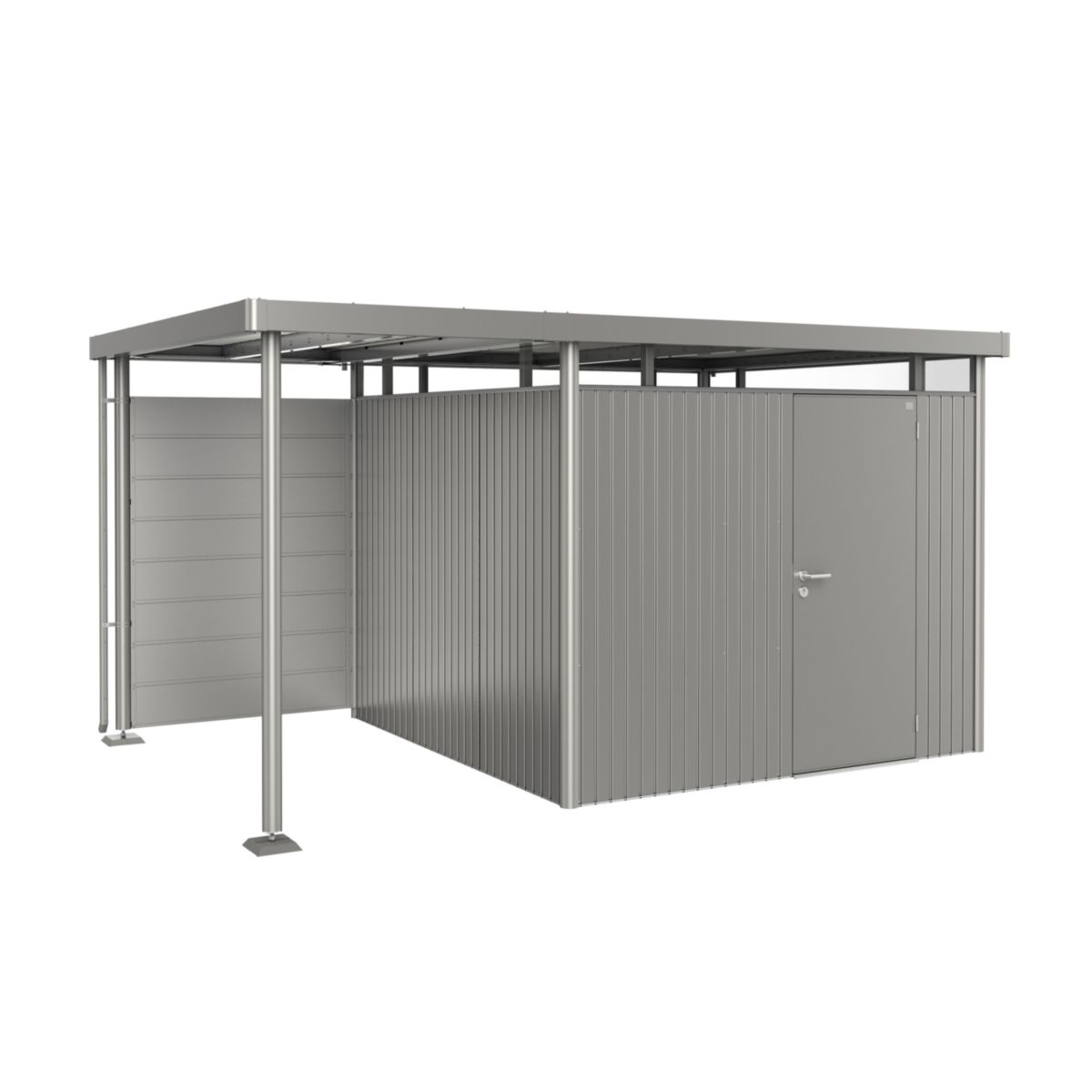 Biohort RÜCKWAND SD Gr. S H2-H6 quarzgrau-met