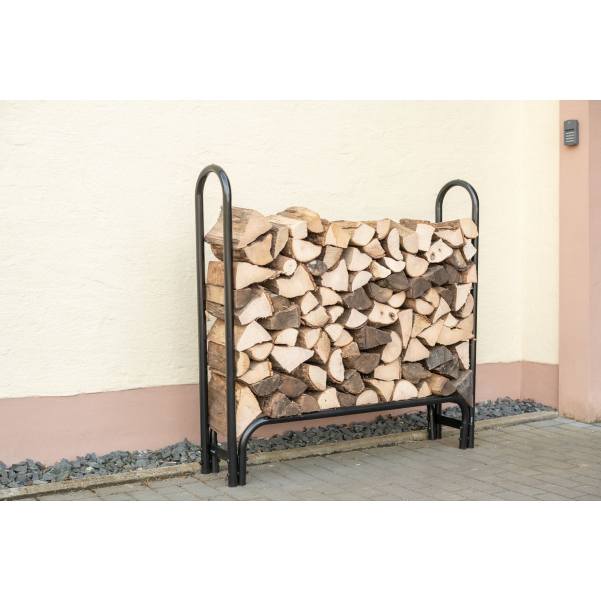 ShelterLogic Kaminholzregal Traglast 500 kg Inkl. Abdeckung 25x126x118cm Bild 6