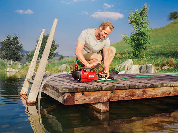 Bewässern_Entwässern Einhell Pumpe