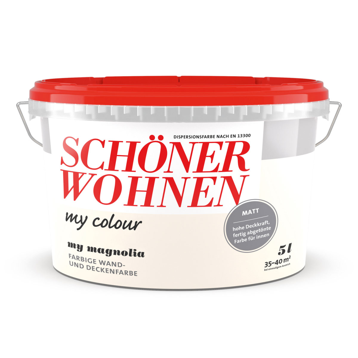 Schöner Wohnen Farbe Wandfarbe My Colour Magnolia 5 L