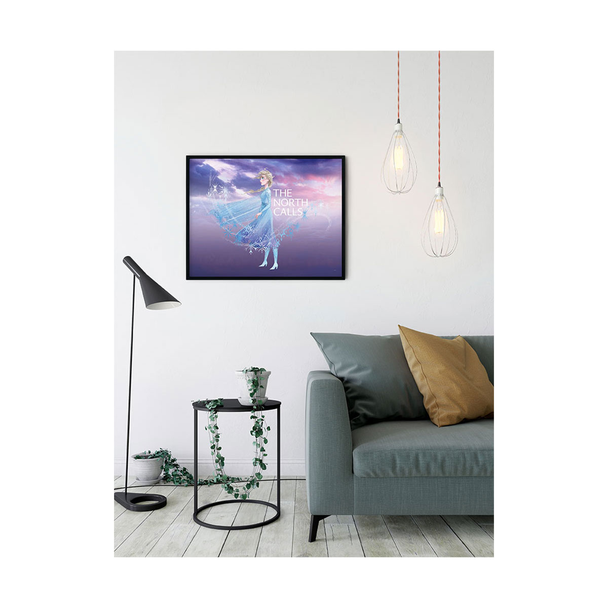 Komar  Wandbild Frozen Elsa The North Calls 50x40 cm Bild 3
