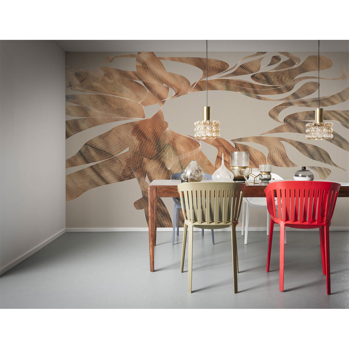 Komar  Vlies Fototapete Autumn Leaves 400x250 cm