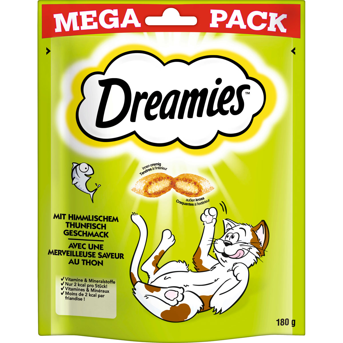Katzensnack Dreamies mit Thunfisch 180 g Bild 1