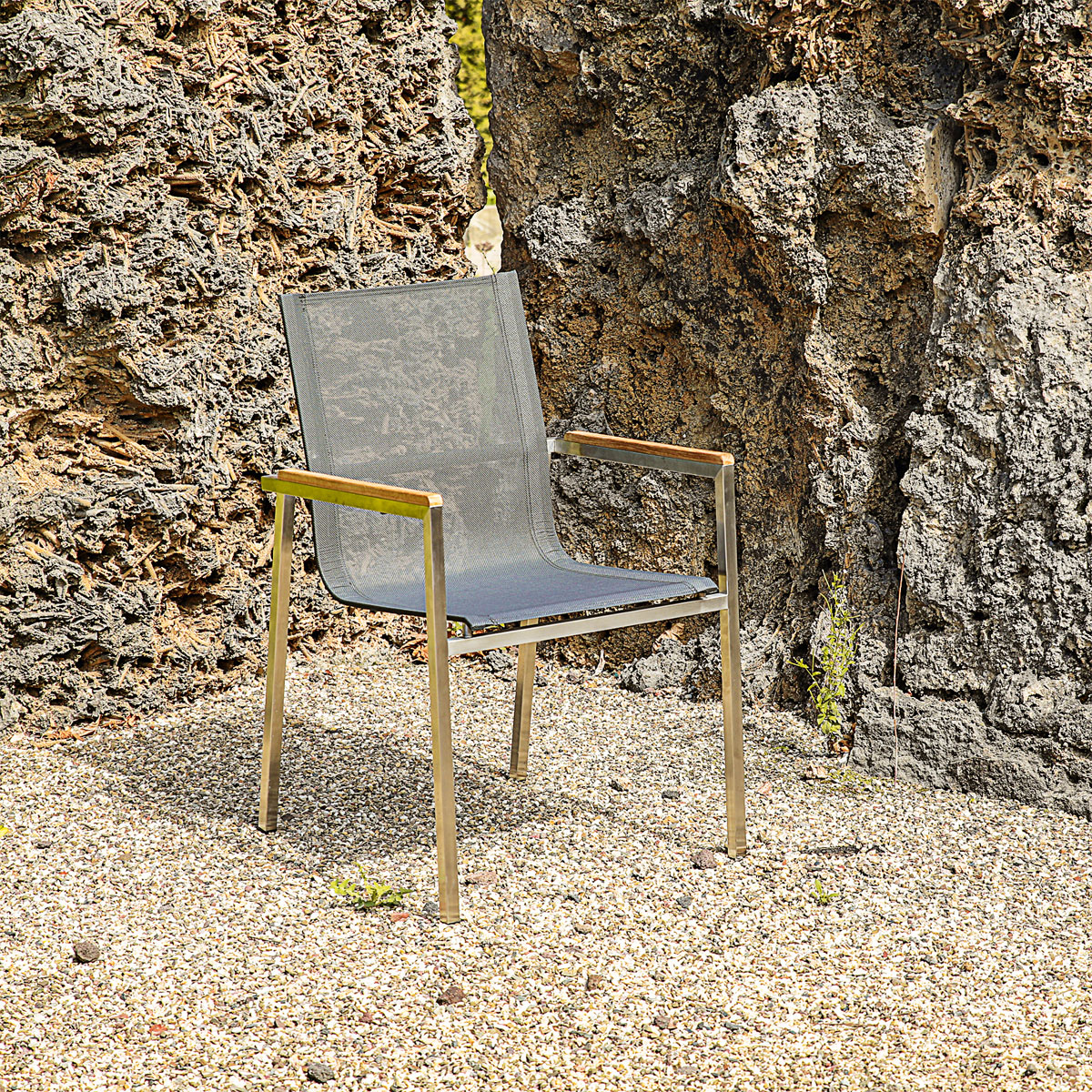 Greemotion Testrut Stapelstuhl Sydney Edelstahl Bild 2