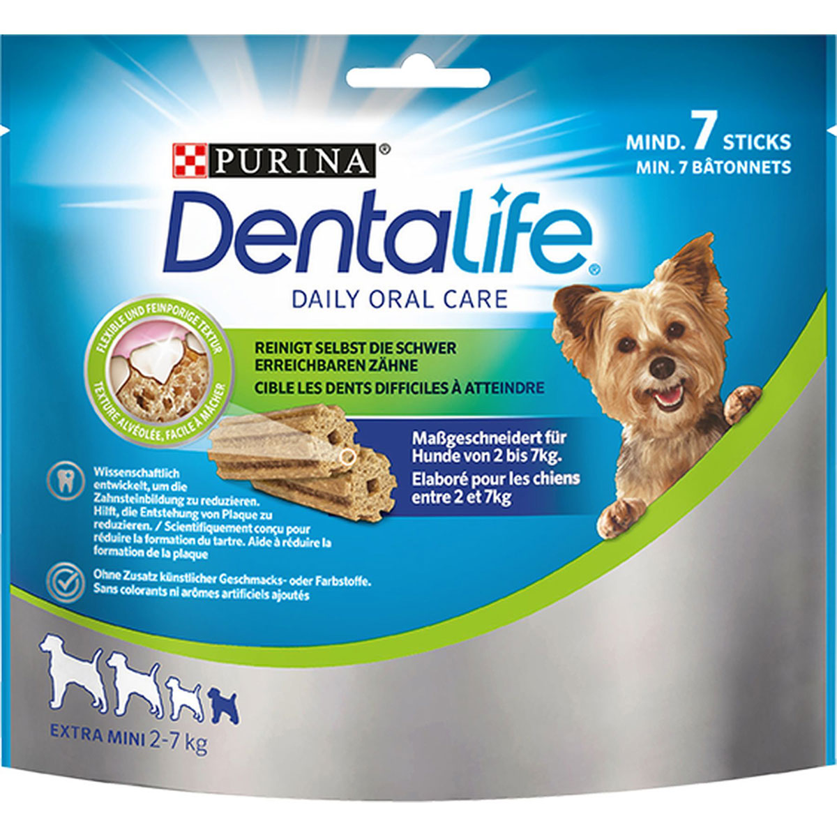 Purina Snack DentaLife Dog sehr kleine Hunde 115g