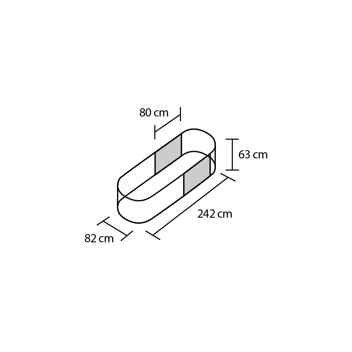 Vitavia  Erweiterung stretched 630 rubin Bild 5