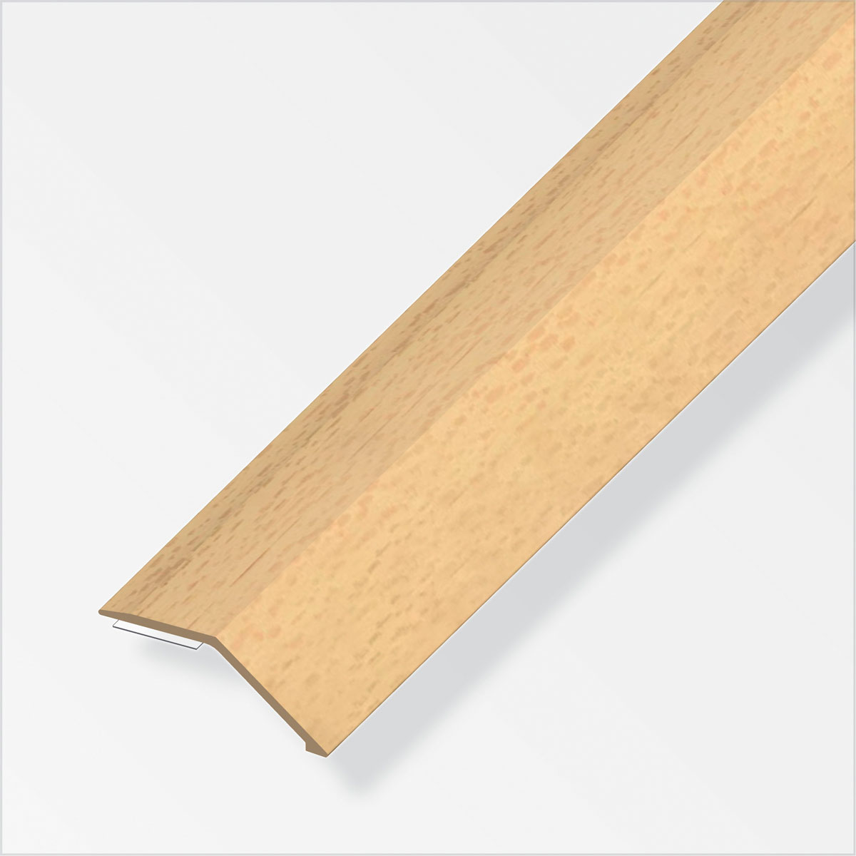 Alfer Niveauausgleichsprofil 8 mm 1m PVC selbstklebend buche
