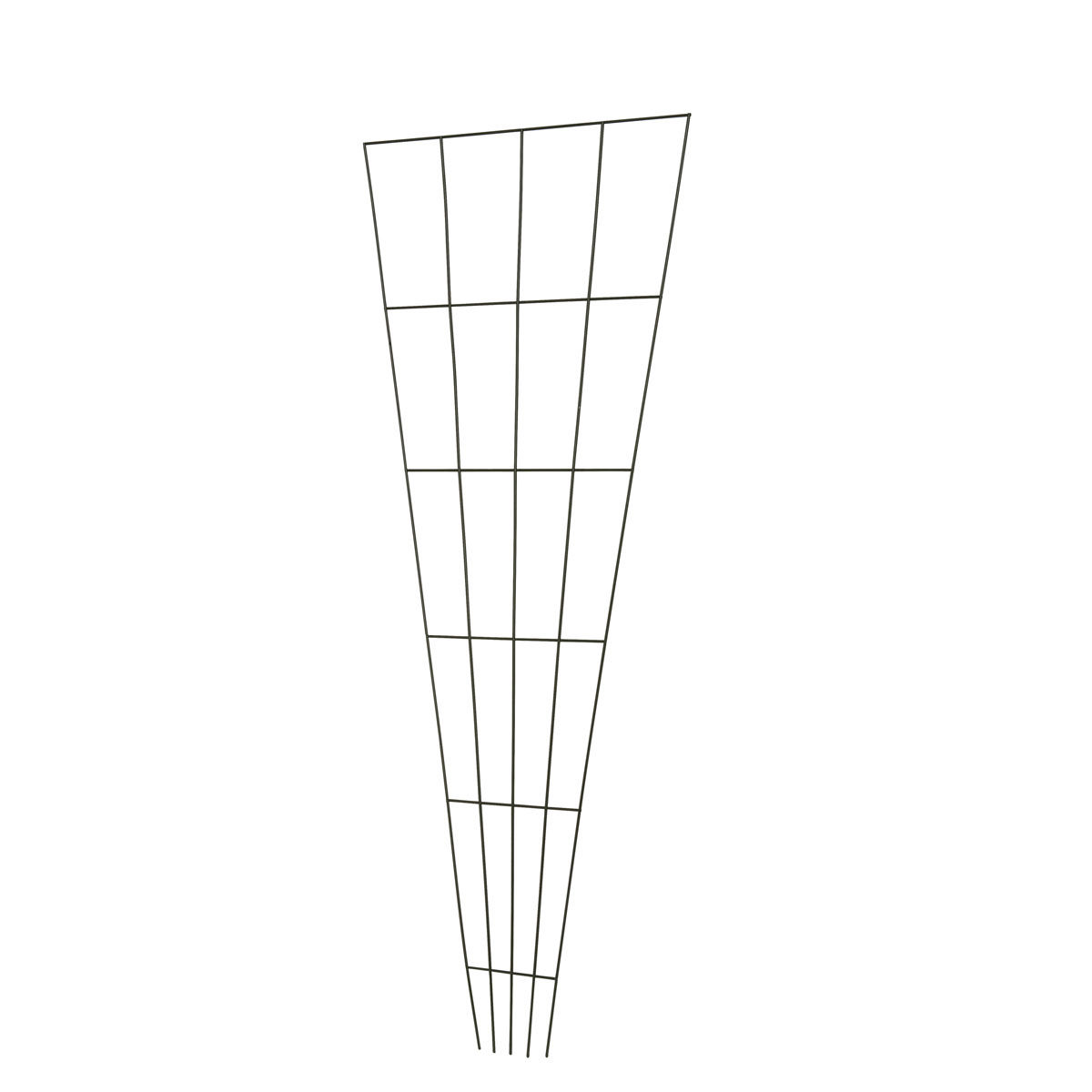 Gitterspalier 145x72 weiss