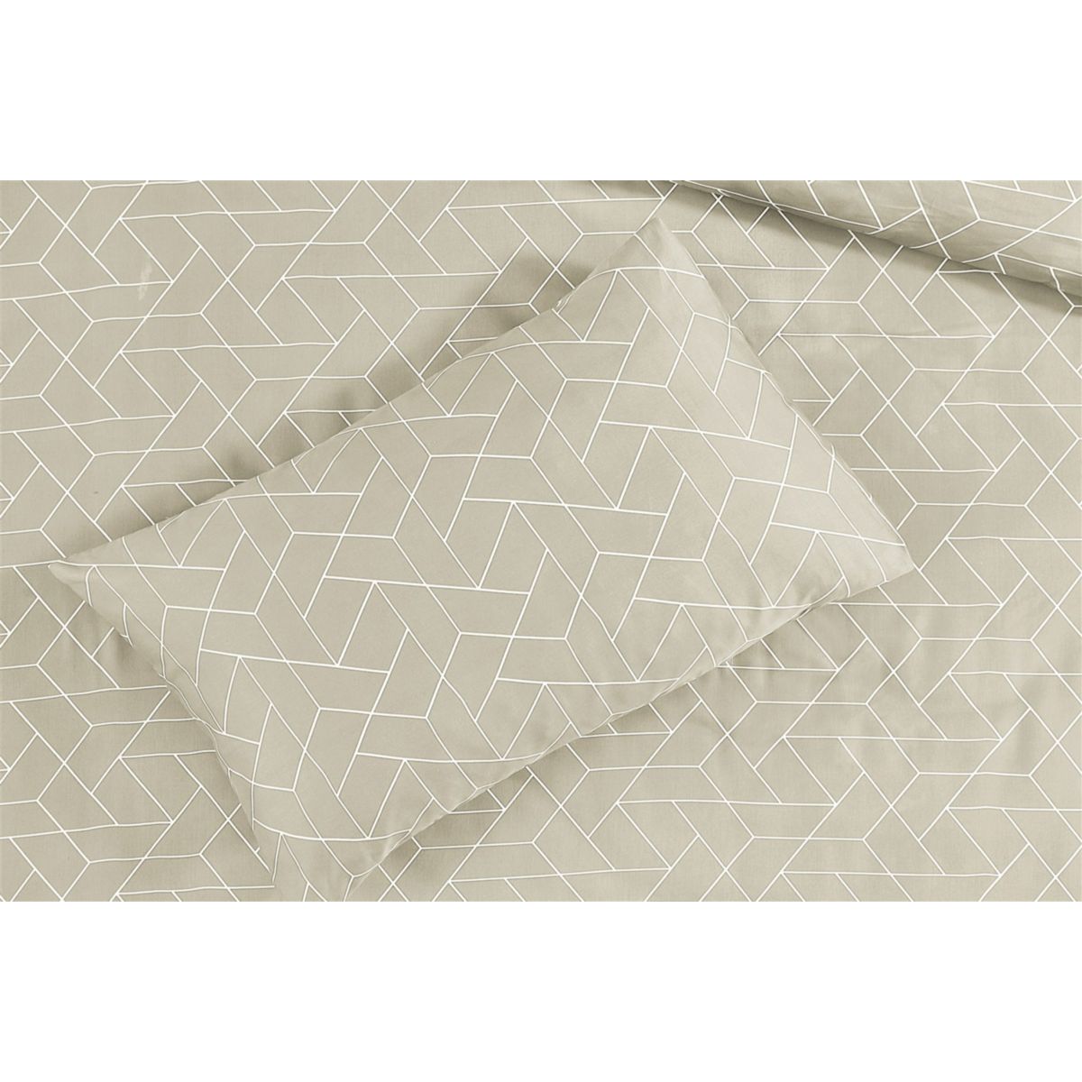 Bettwäsche Florence 125-GB Beige 140cm x 200cm Bild 4