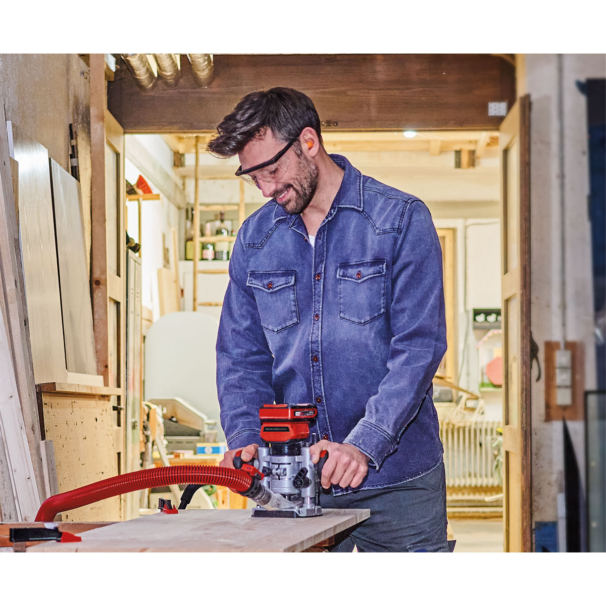 Einhell  Akku-Oberfräse TP-RO 18 Li BL - Solo Bild 12