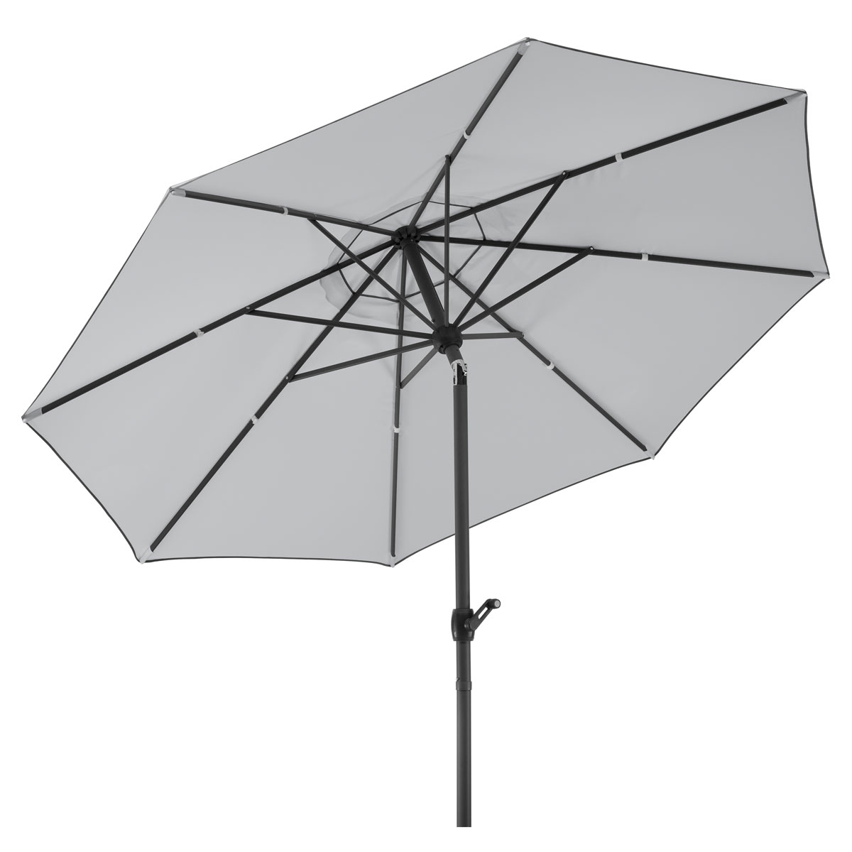 Schneider Schirme Sonnenschirm Adria Durchmesser 300 cm silbergrau Bild 2