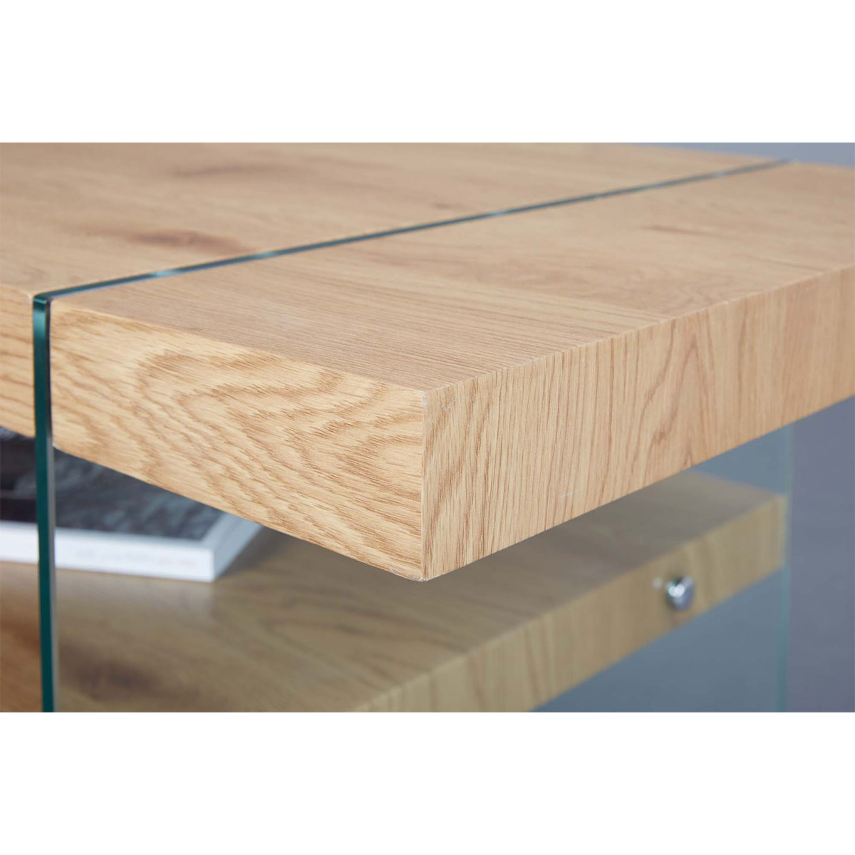 Inter Link Couchtisch „Benina“, Wildeiche, 110x45,5x60 cm Bild 6