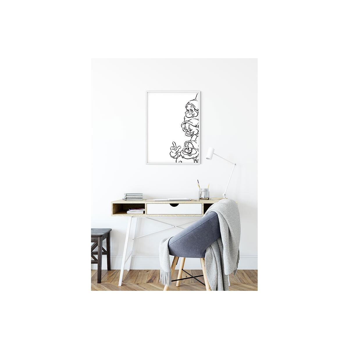 Komar  Wandbild Snow White Dwarves 50x70 cm Bild 8