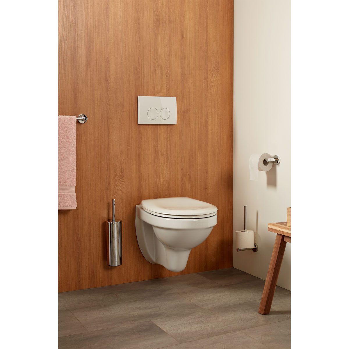 Haceka  Kosmos Toilettenbürste Metall Chrom Bild 2