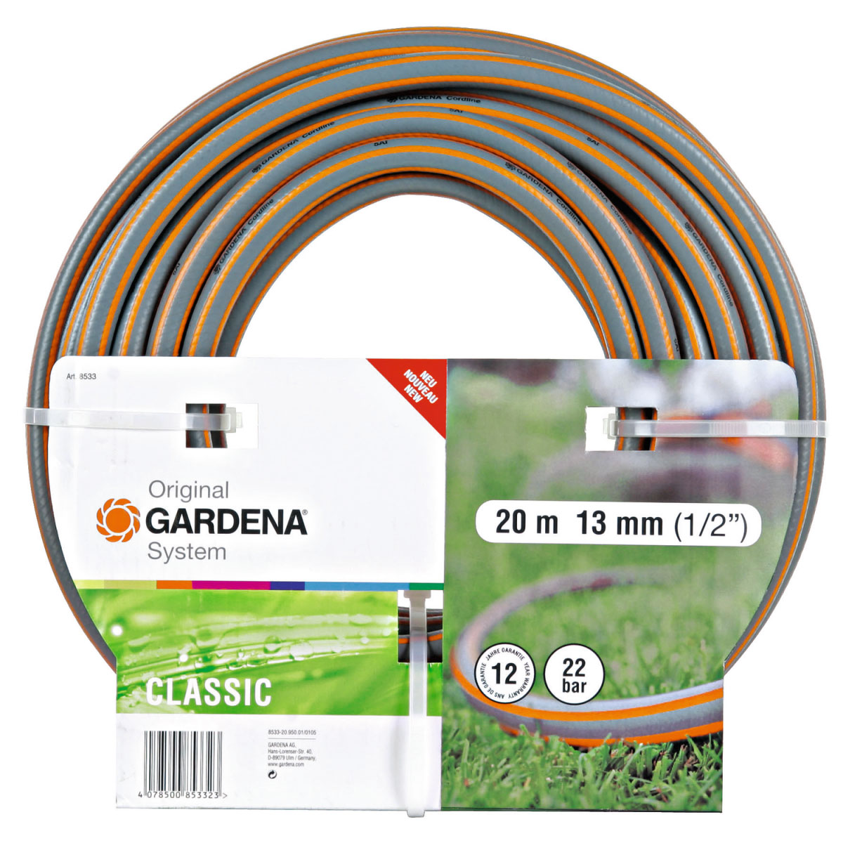 Gardena  Schlauch Classic 13 mm 20 m