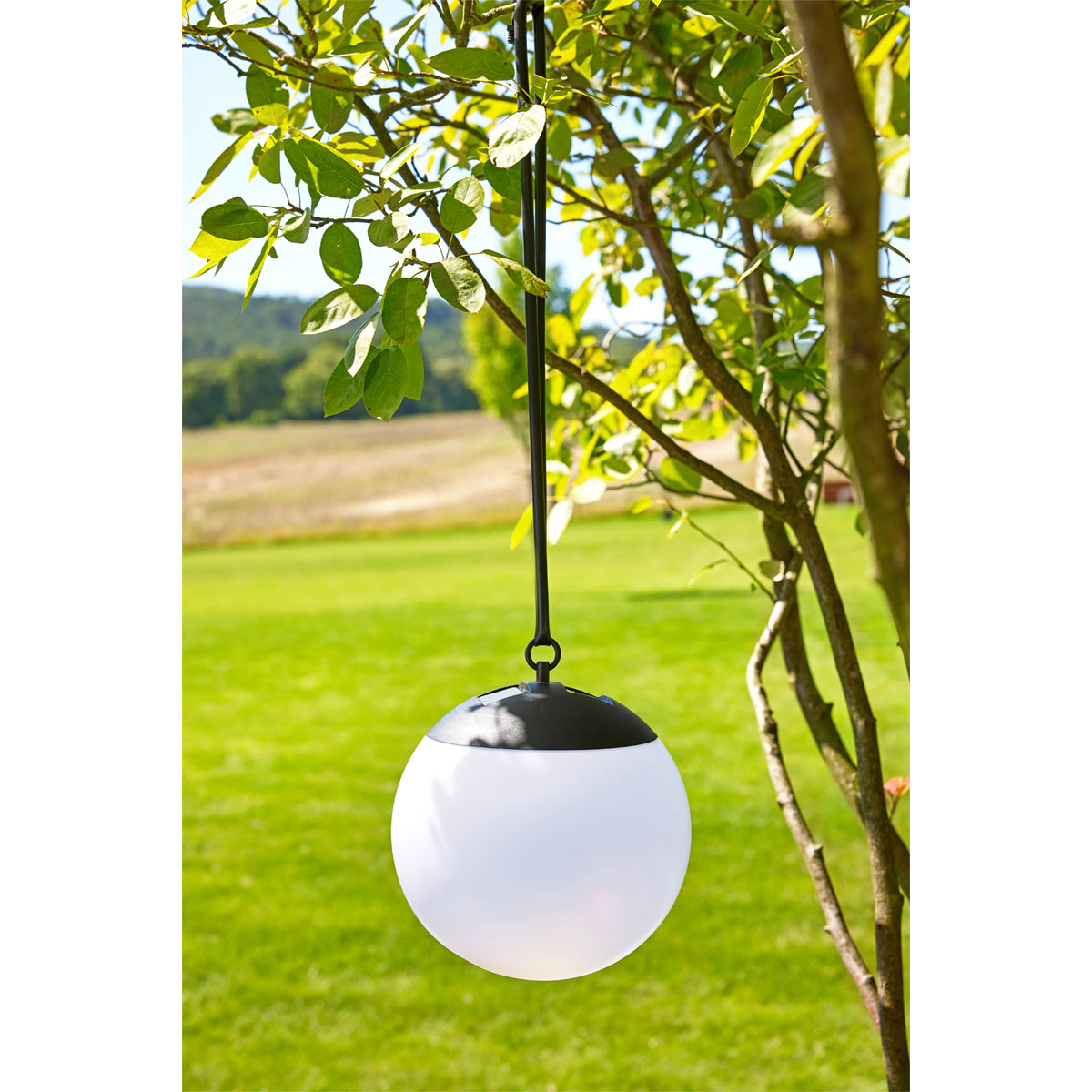 Flector Solar-Pendelleuchte Aurora inkl Akku 9 warmweiße LED Bild 4