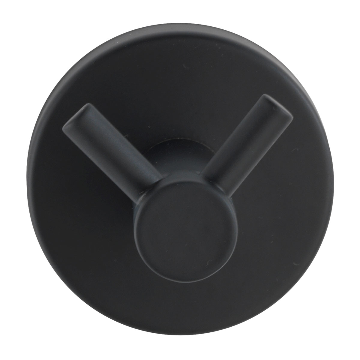 Wenko Wandhaken Duo Bosio schwarz matt