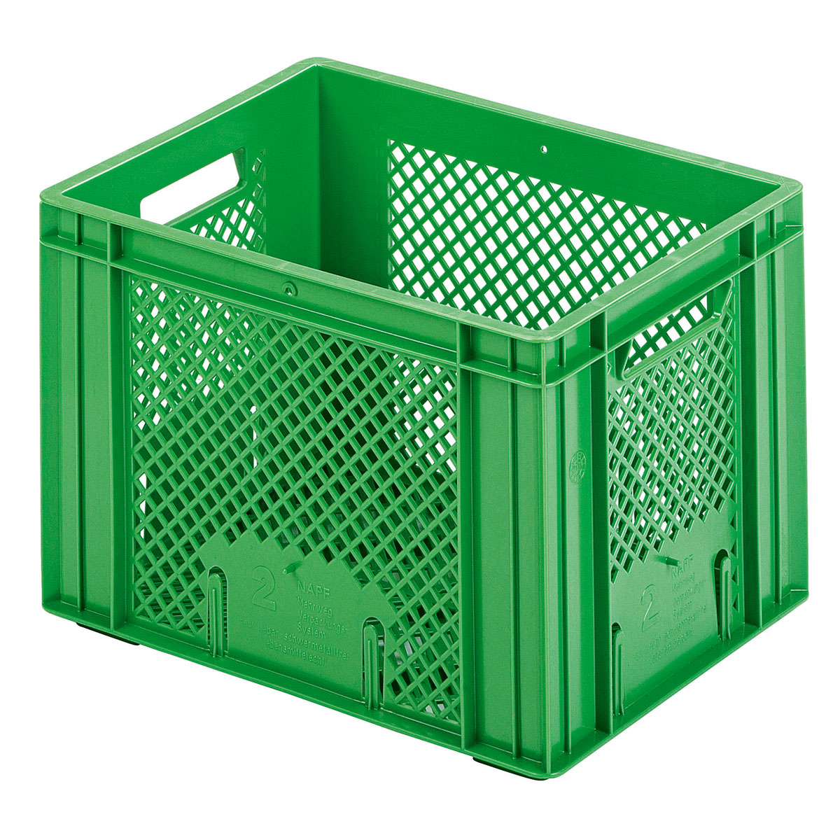Gemüsekiste grün 40 x 30 x 26 cm