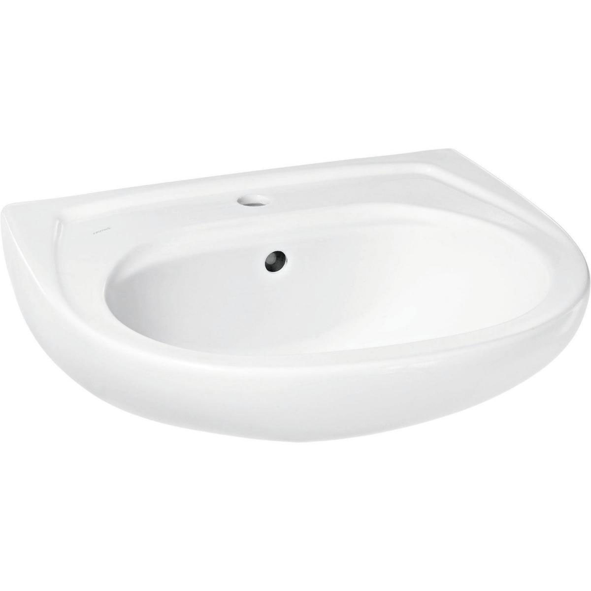 Waschtisch mit Hahnloch Keramik BxTxHca. 60x52x25cm