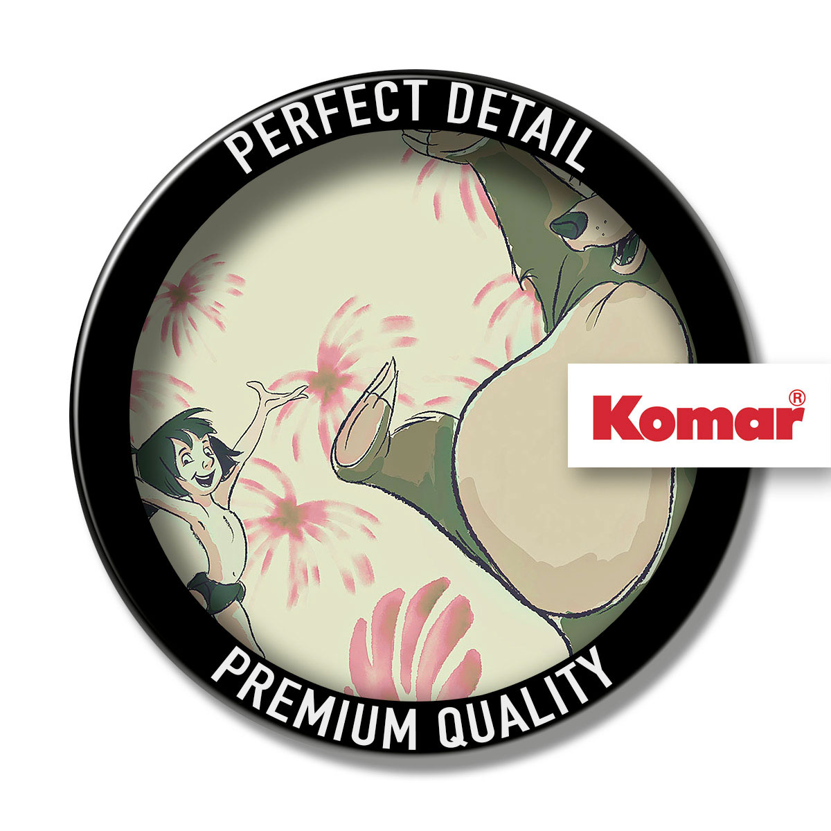 Komar  Vlies Fototapete Dance the Jungle 250x280 cm Bild 4