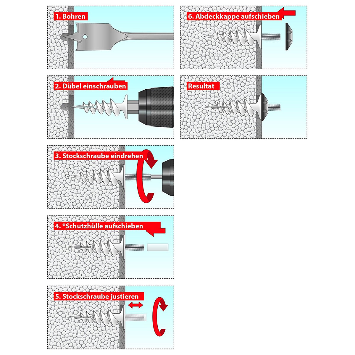 TOX Fallrohrbefestigung Thermo Vario Bild 3