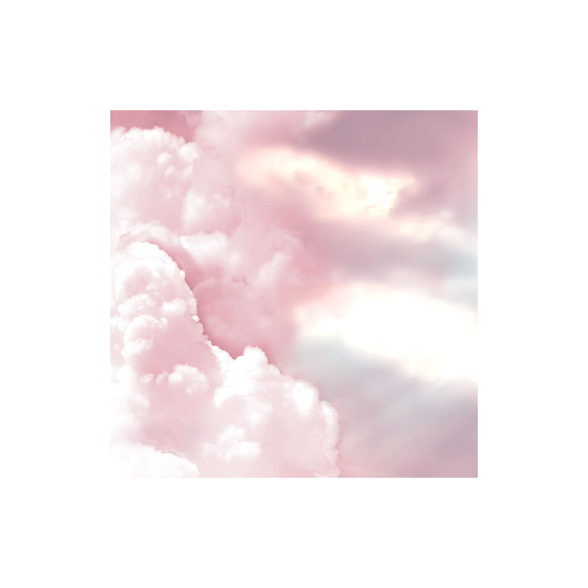 Komar  Selbstklebende Vlies Fototapete rund Candy Sky Durchmesser 125 cm Bild 7